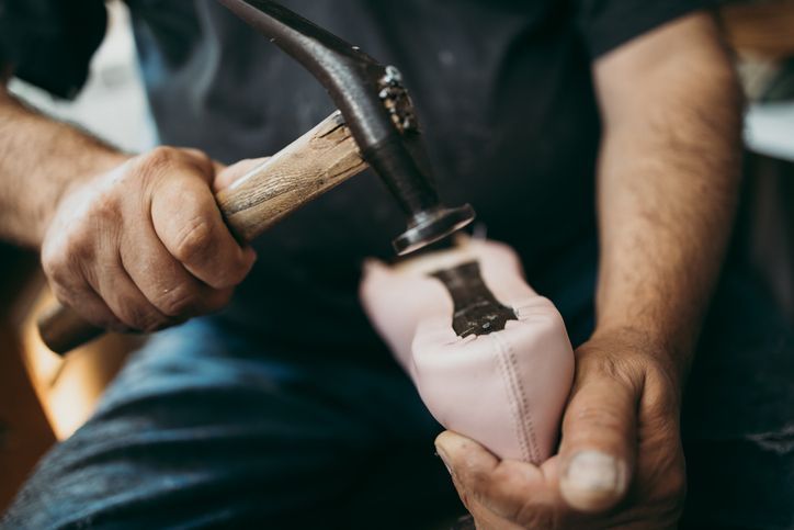 Traditional shoe making