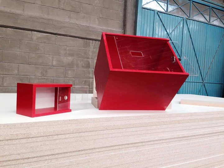 DISEÑO Y PROYECCIÓN - Buzon de madera