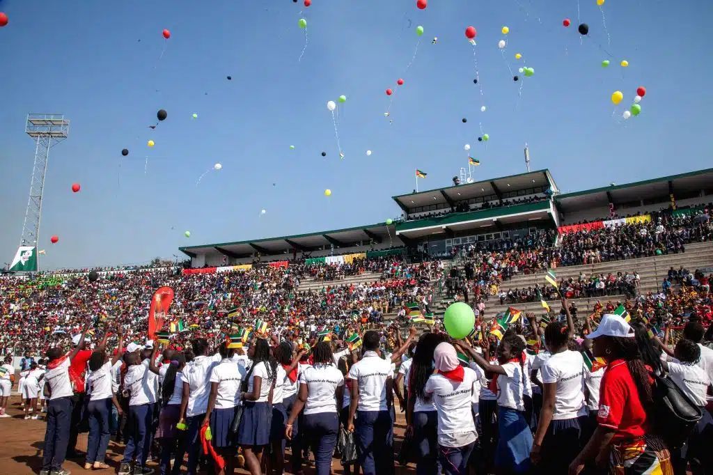 The people of Mozambique celebrating Independence day on the 25th of June