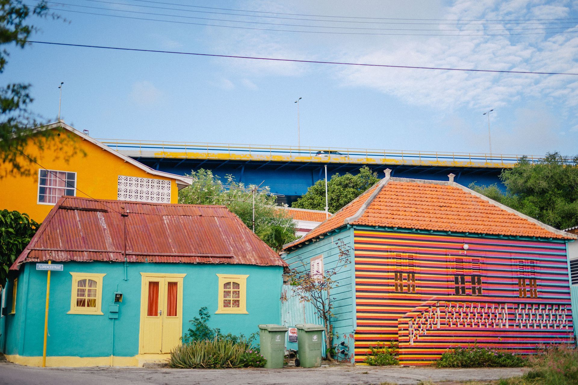 Vibrant Caribbean scenes and authentic island moments in Otrobanda Curaçao near Bario Hotel