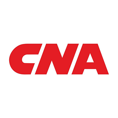 Red CNA logo on a white background