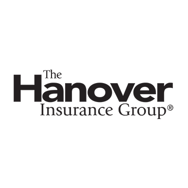The Hanover Insurance Group logo in black text on a white background