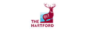 The Hartford logo with a red stag above the brand name
