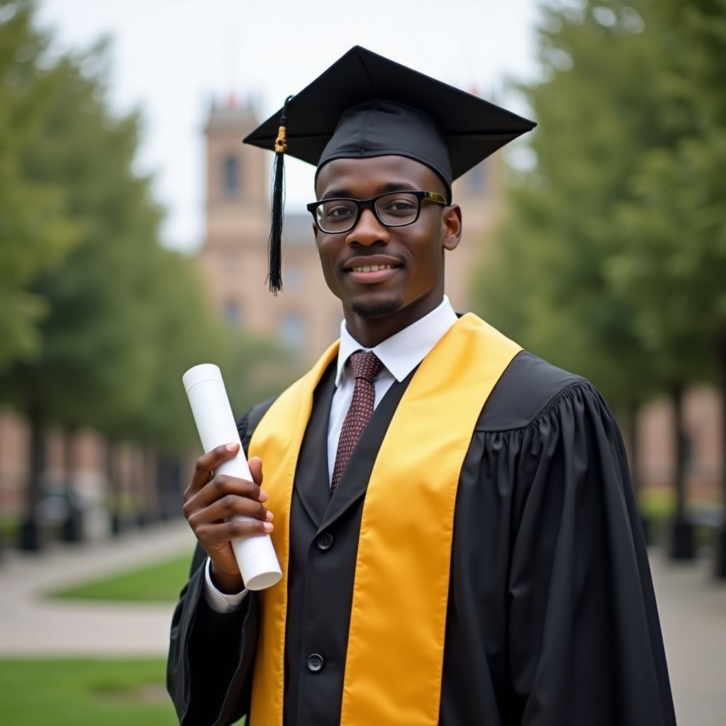 Prestige Scholar male graduate