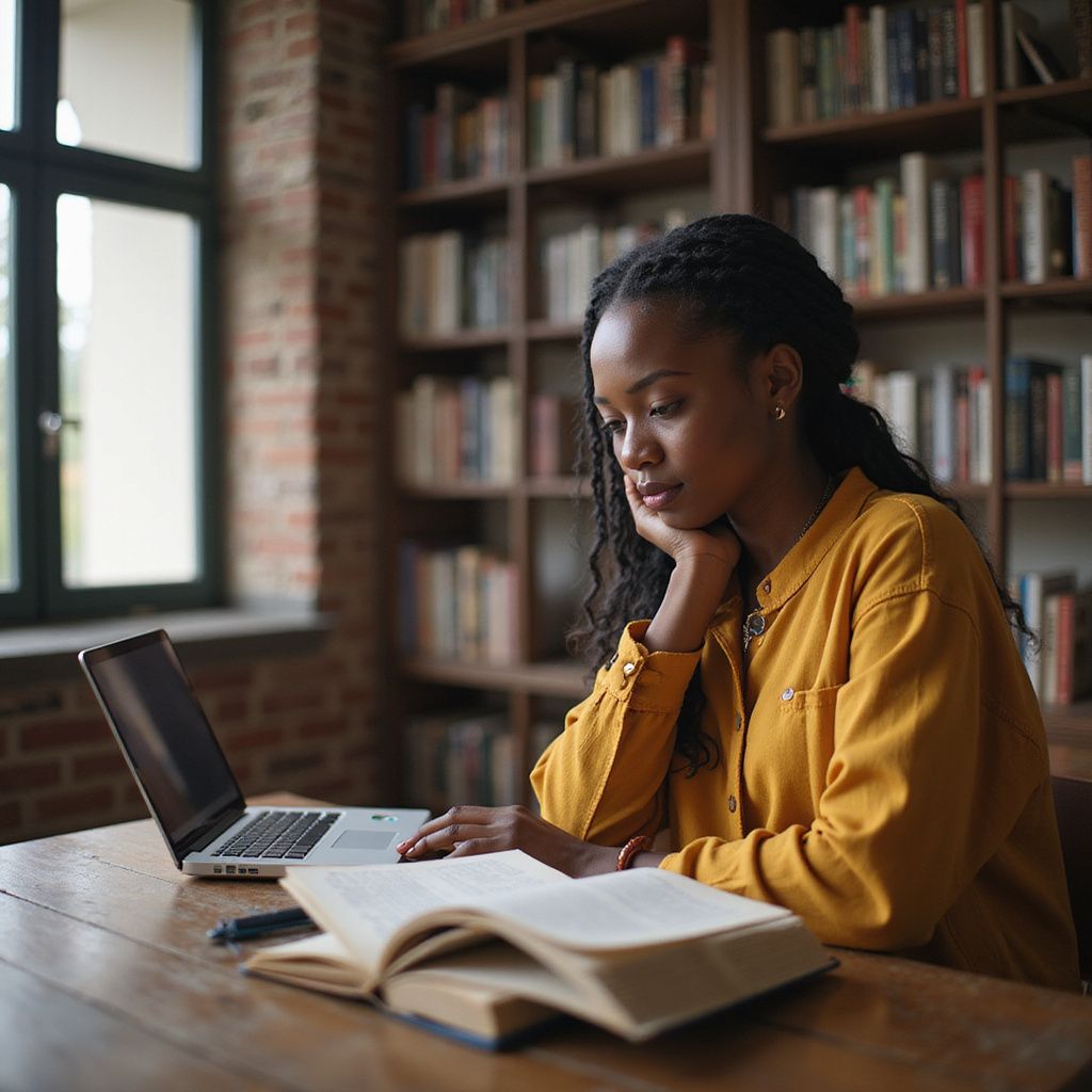 Prestige Scholar Black female student from Zimbabwe