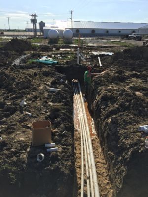 Buried Line — Fairbury, NE — Starr Plumbing LLC