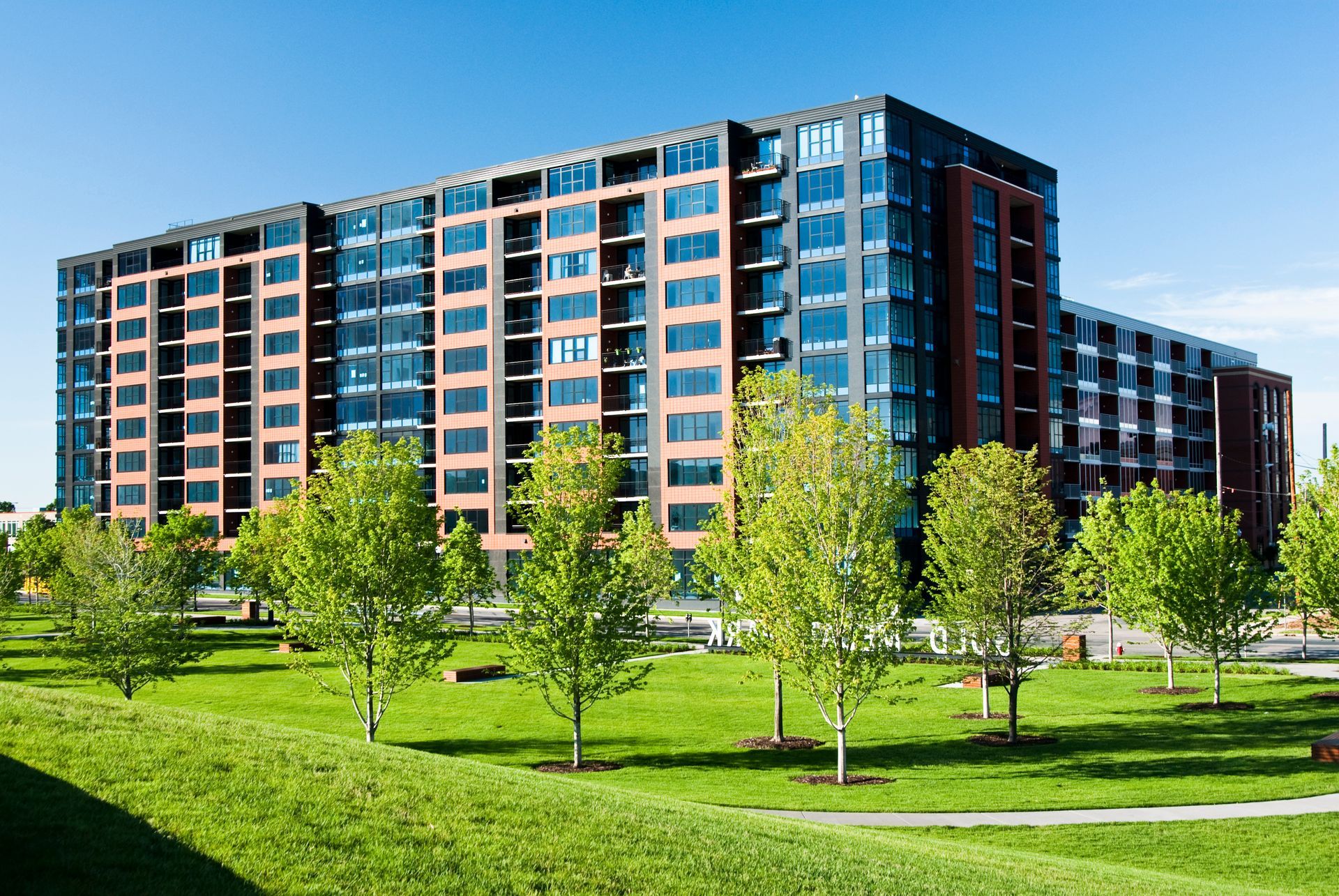 HVAC— Apartment Building With Garden in Minneapolis, MN HVAC— Apartment Building With Garden in Minneapolis, MN