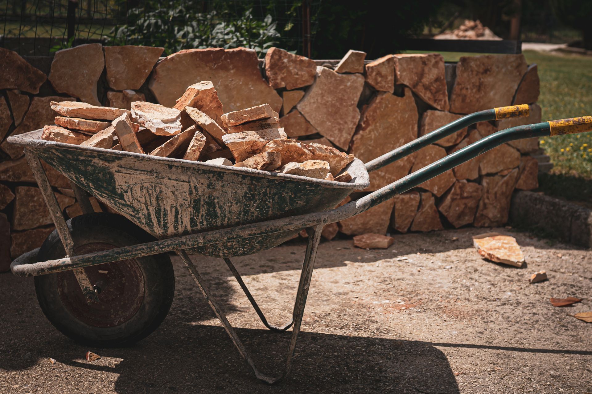 Brick Cleaning on the Yard - Tulsa, OK - TULCO DEMOLITION LLC