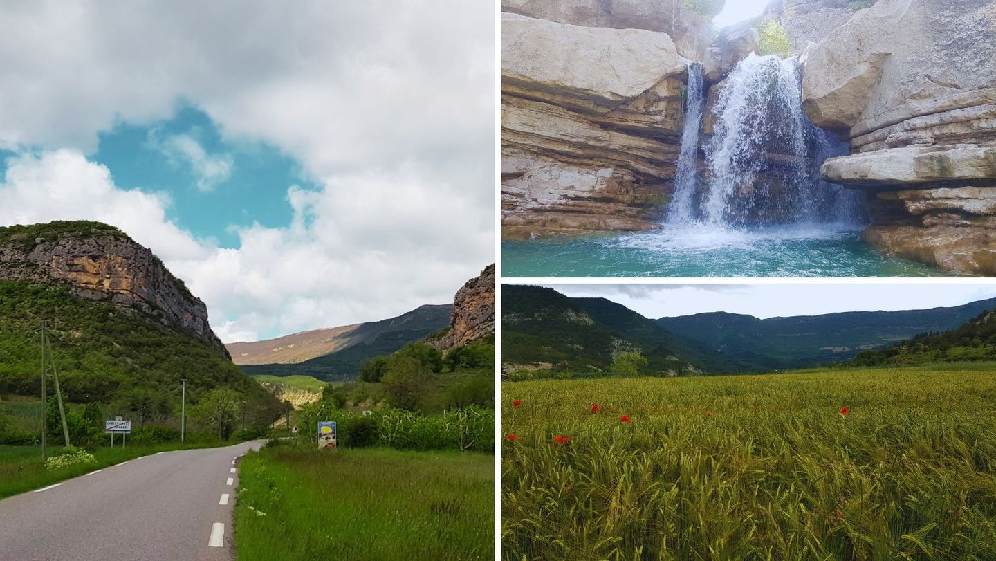 Les gorges de la Meouge, France
