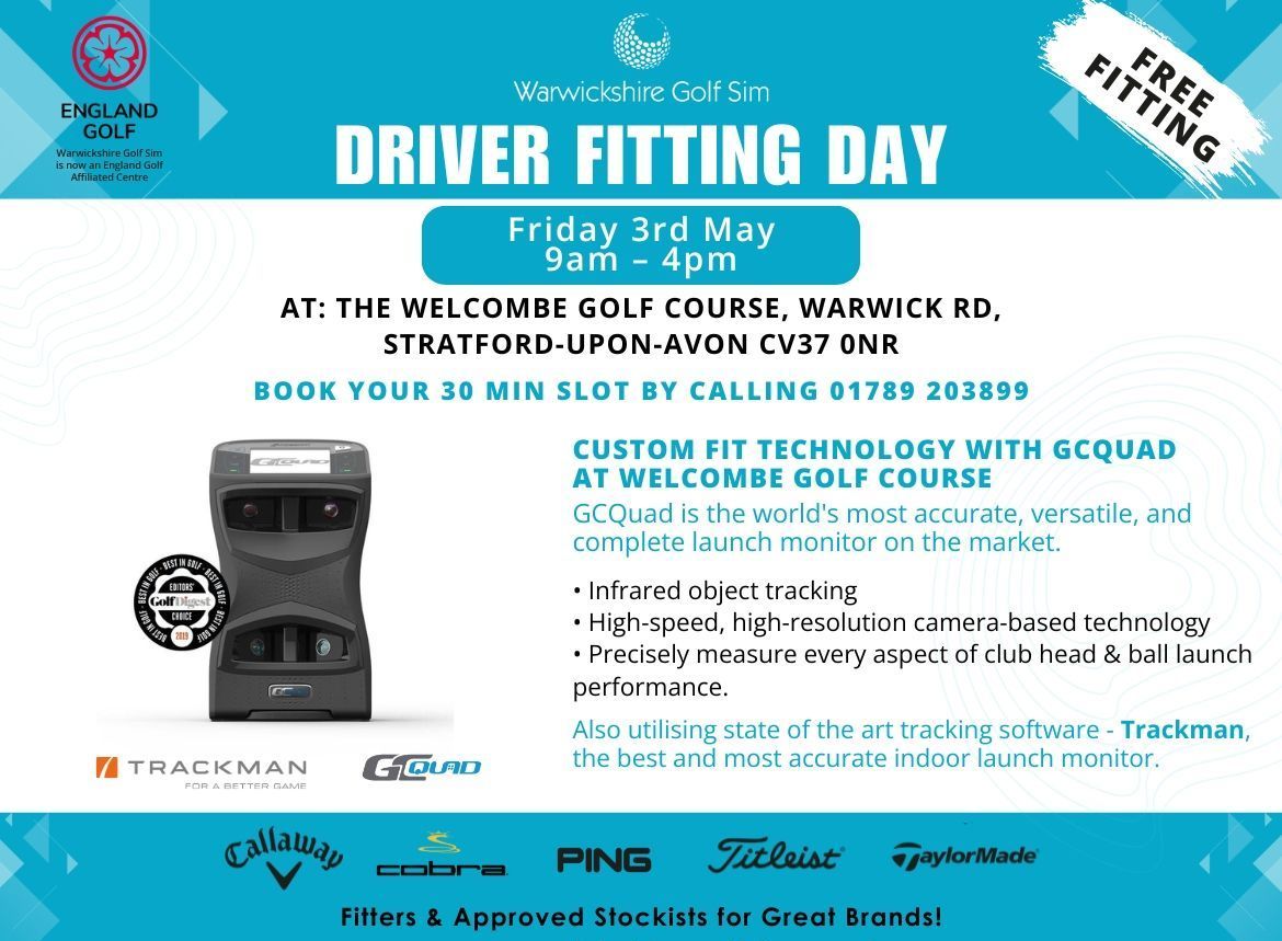 Warwickshire Golf Driver Fitting Day