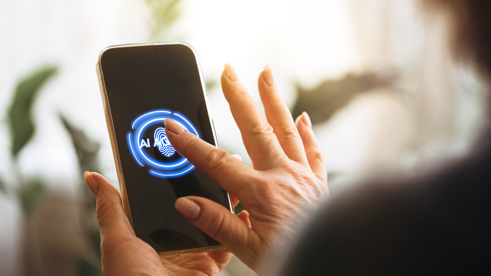 A close-up of a person registering for a conference on a smartphone using a clean, user-friendly interface.