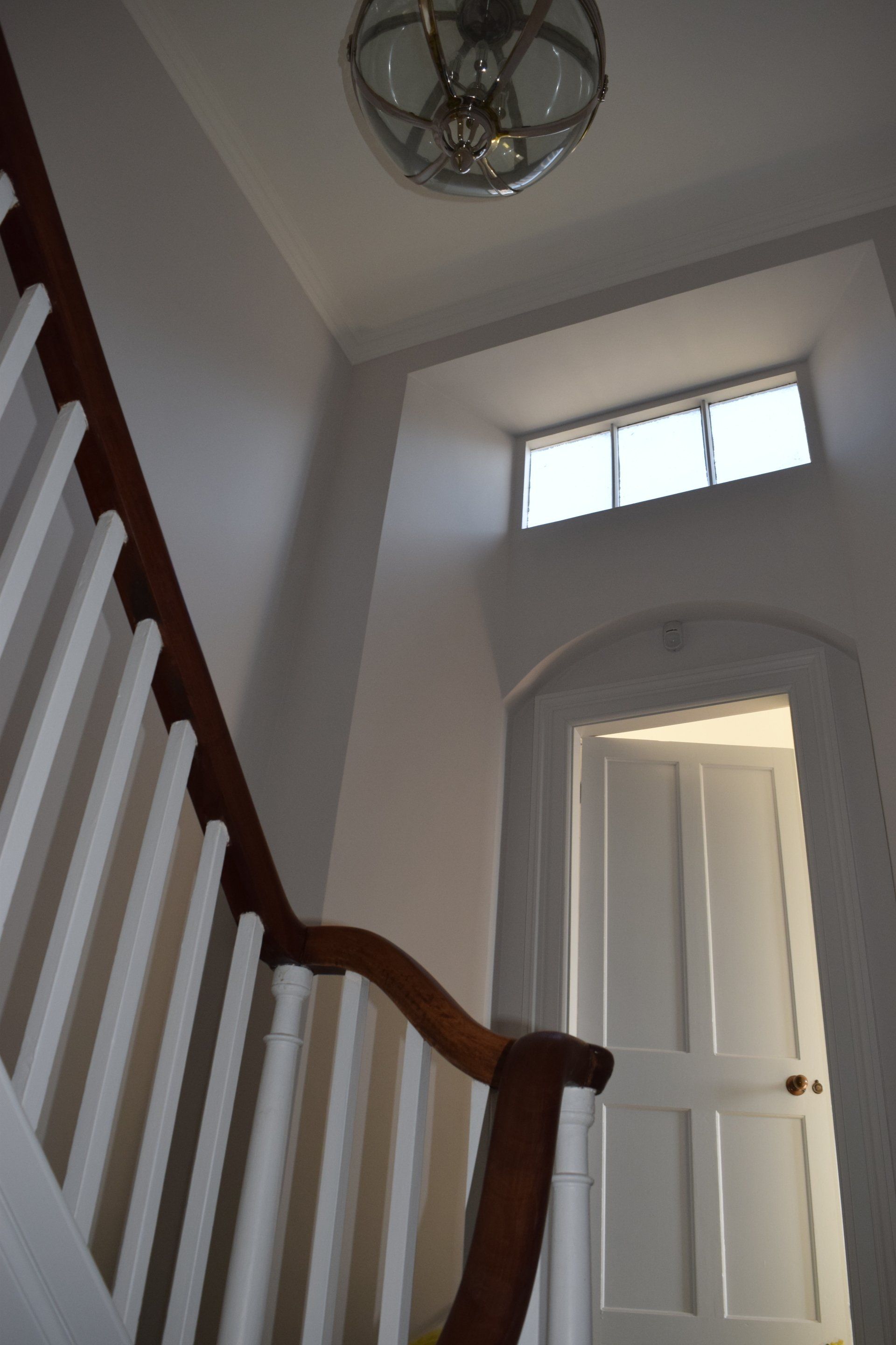 Internal decoration to stairway in Cheltenham