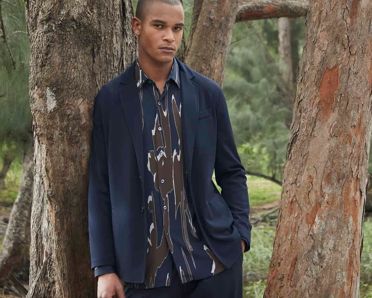 male model men's apparel