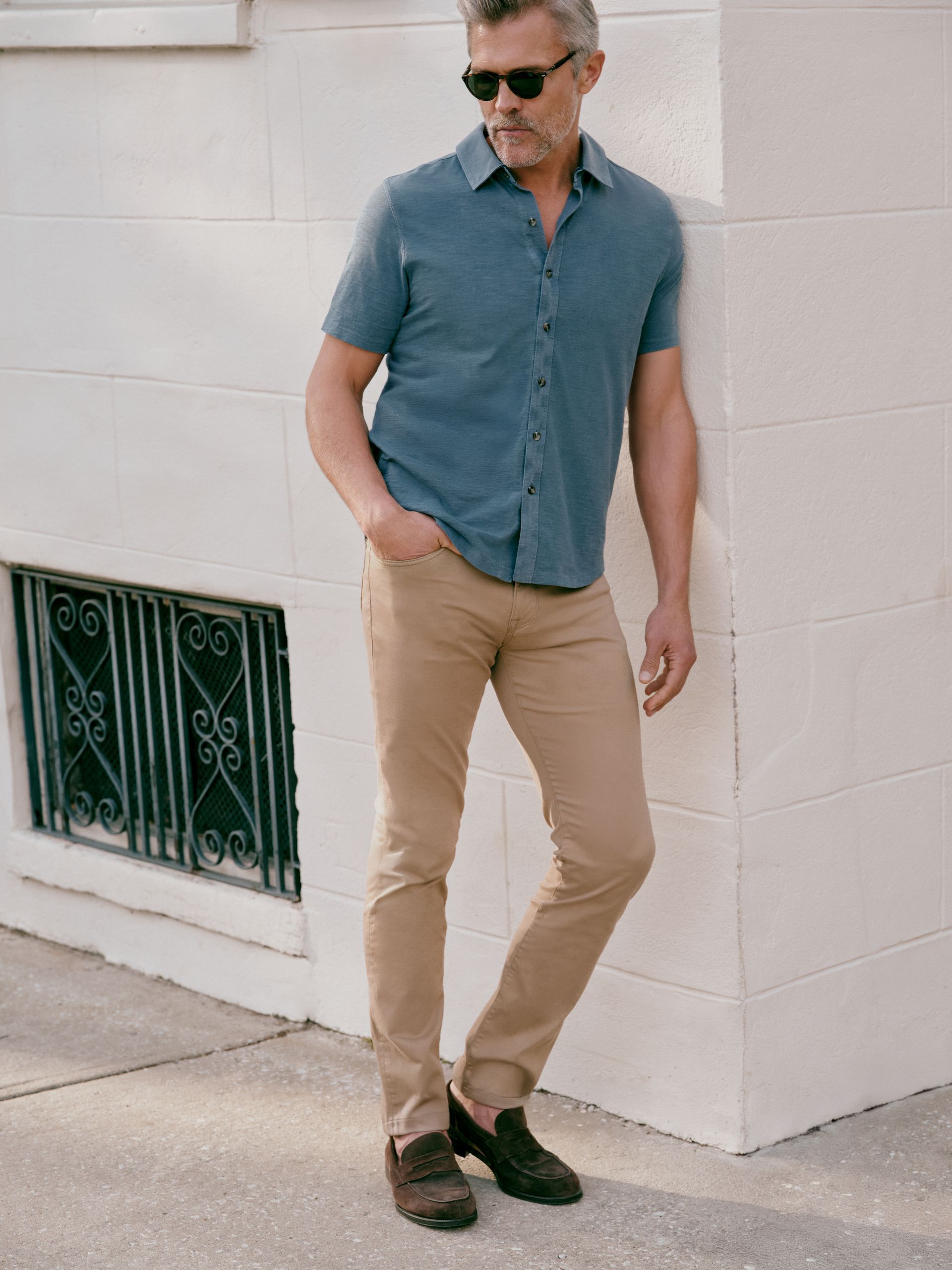 mens button down shirt