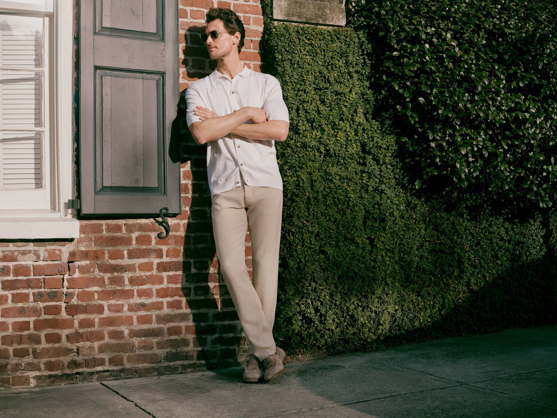 mens white dress shirt