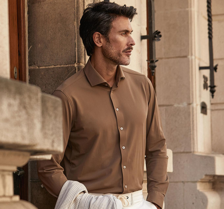 men's casual dress shirt