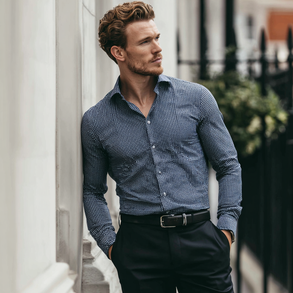 button down shirts for men