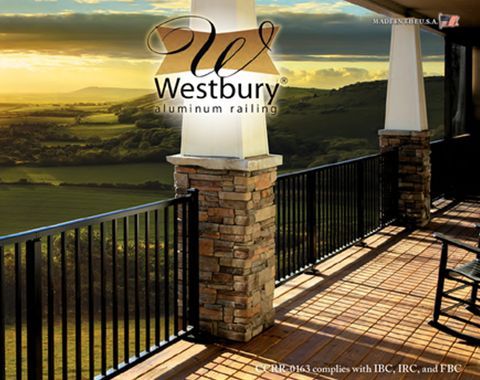 Westbury Aluminum Railing Fence