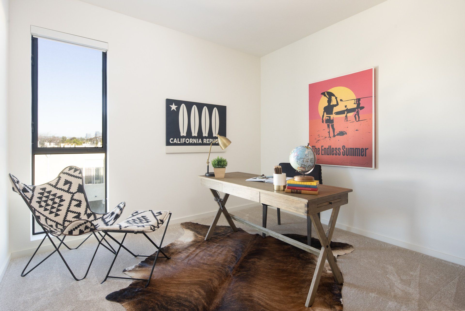 modern 2-bedroom apartment in LA Frame Downtown Culver City with bright natural light and modern interiors.