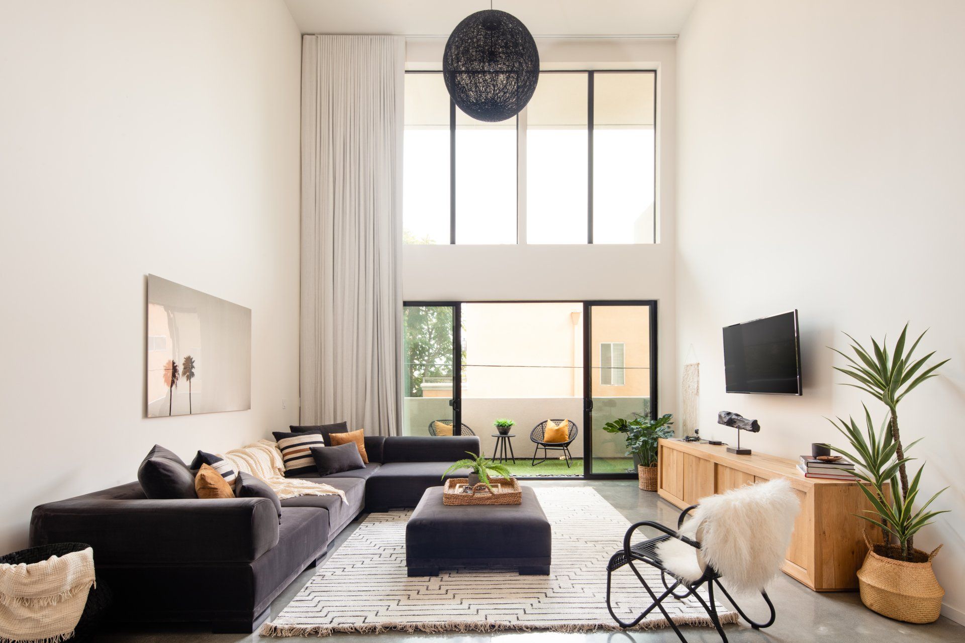 mar vista large loft living room