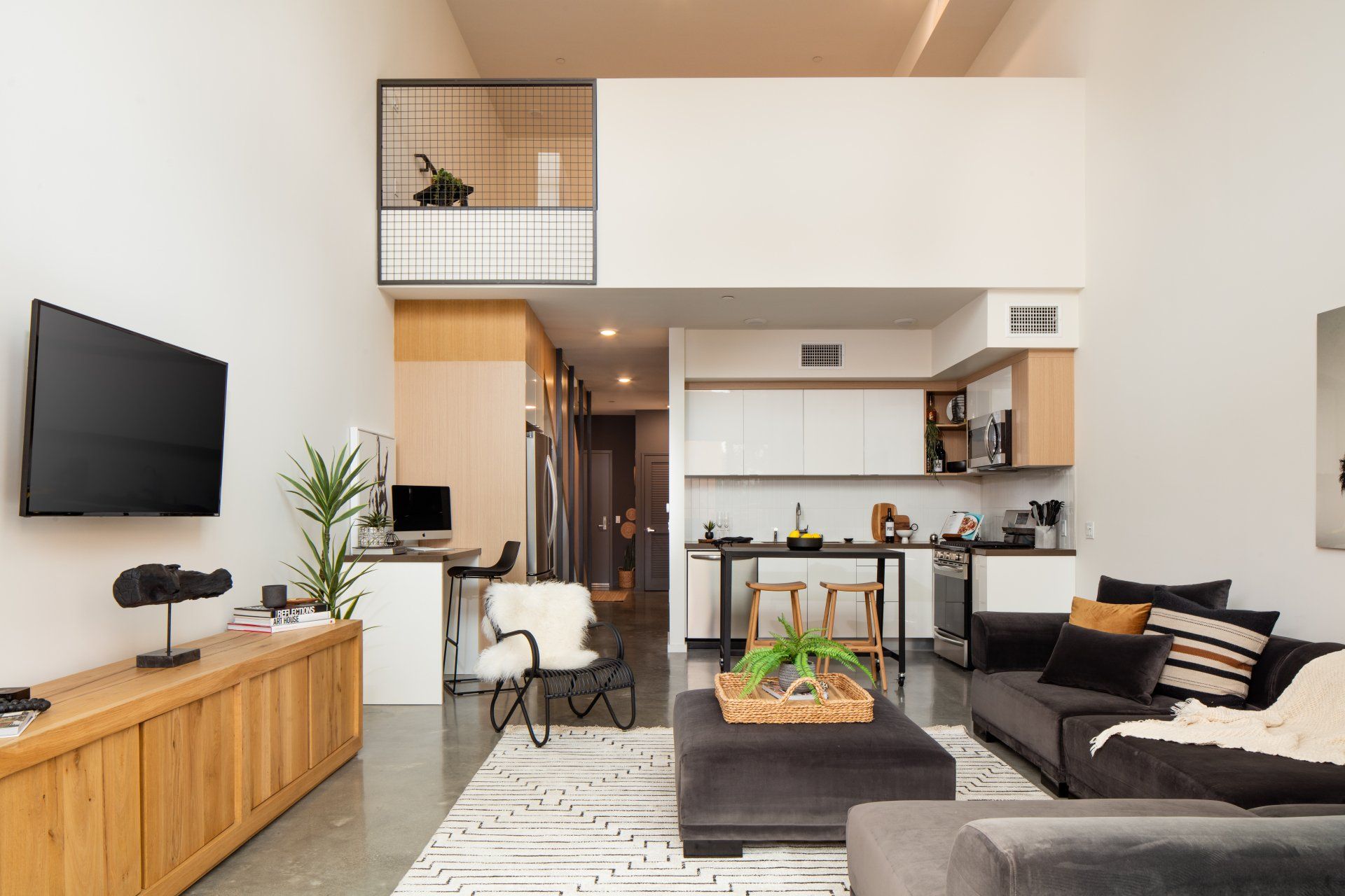mar vista large loft living room