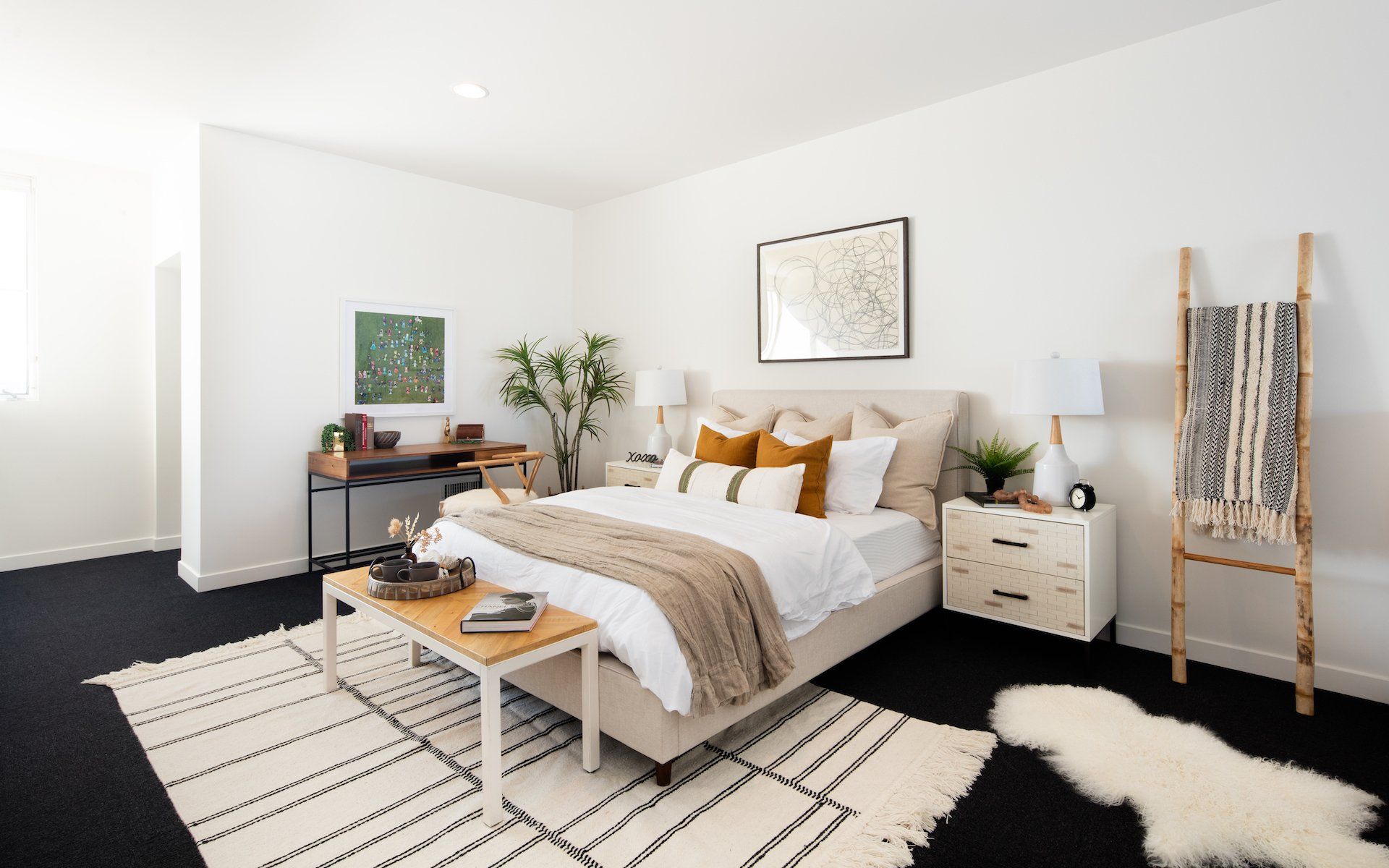 culver city loft bedroom