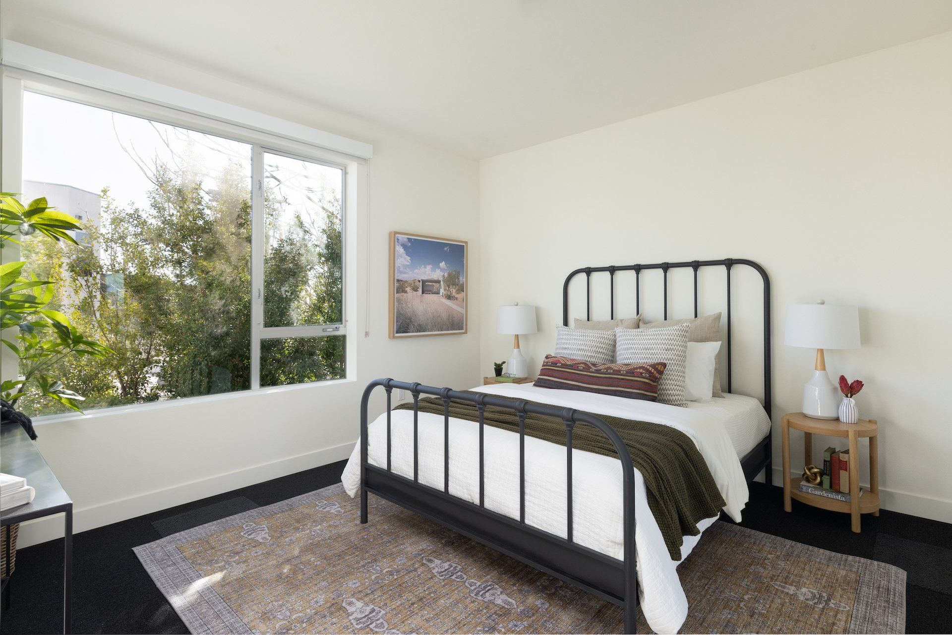 modern 2-bedroom apartments in LA Frame Melrose with bright natural light and modern interiors.