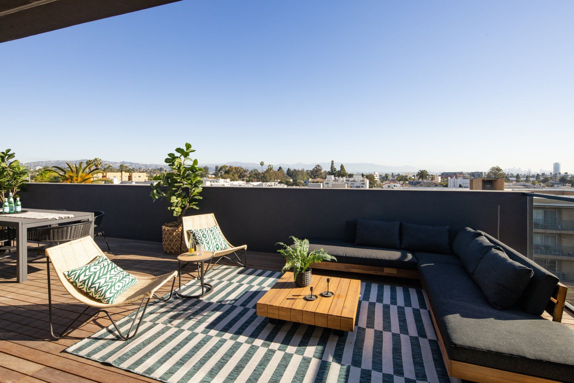 modern 3-bedroom apartment in LA Frame Downtown Culver city with bright natural light and modern interiors.