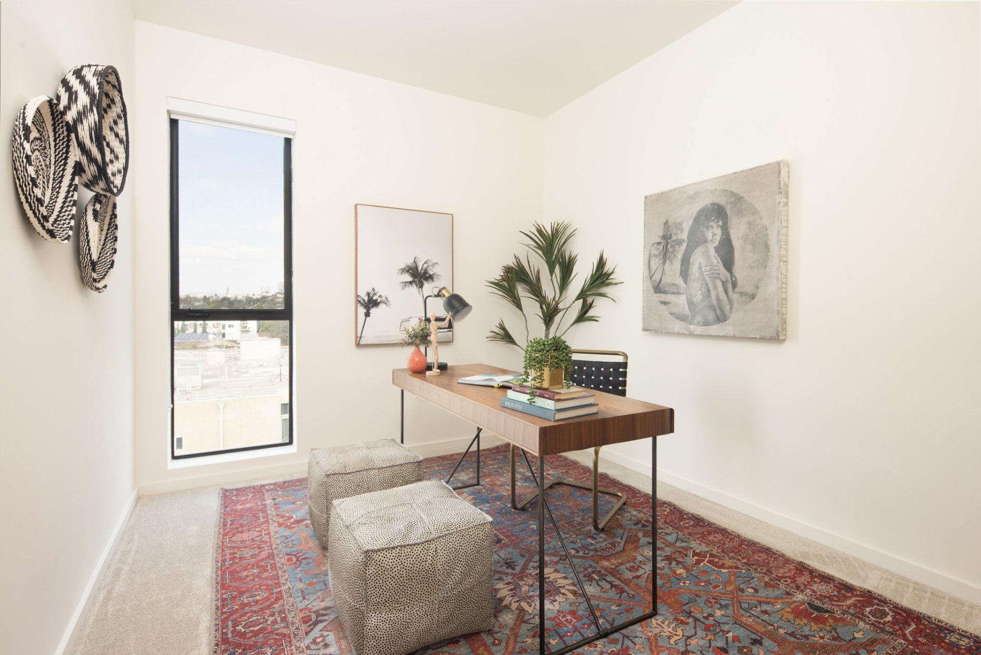 modern 3-bedroom apartment in LA Frame Downtown Culver city with bright natural light and modern interiors.