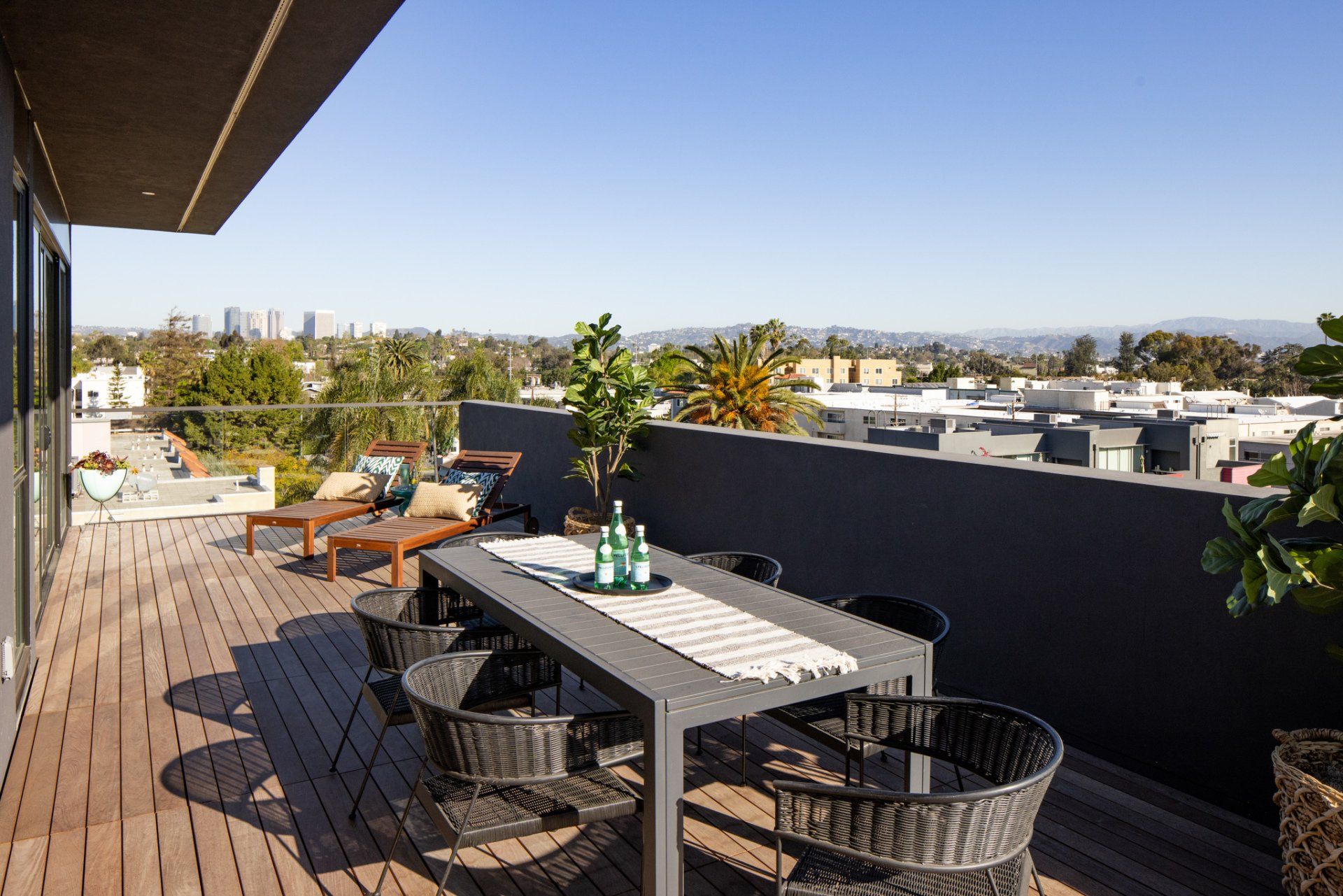 modern 3-bedroom apartment in LA Frame Downtown Culver city with bright natural light and modern interiors.