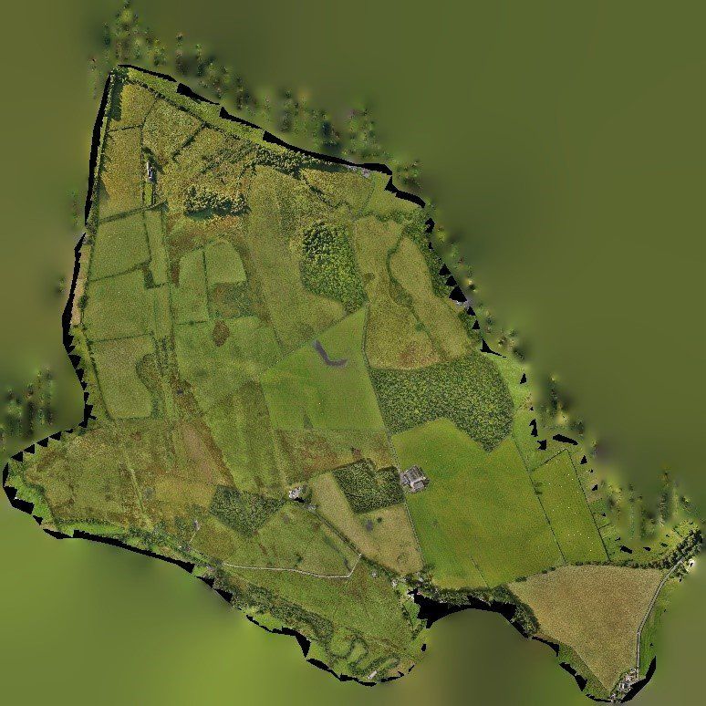 350ha of farmland rendered into games engine