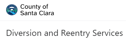 County of Santa Clara logo and text for Diversion and Reentry Services