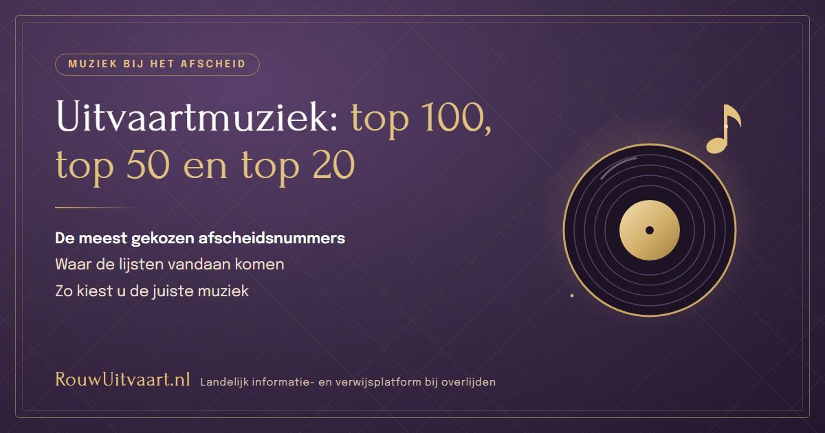 Populairste uitvaartmuziek top 20 Nederland: troostende bloemen, kaarsen en muzieknoten bij afscheid