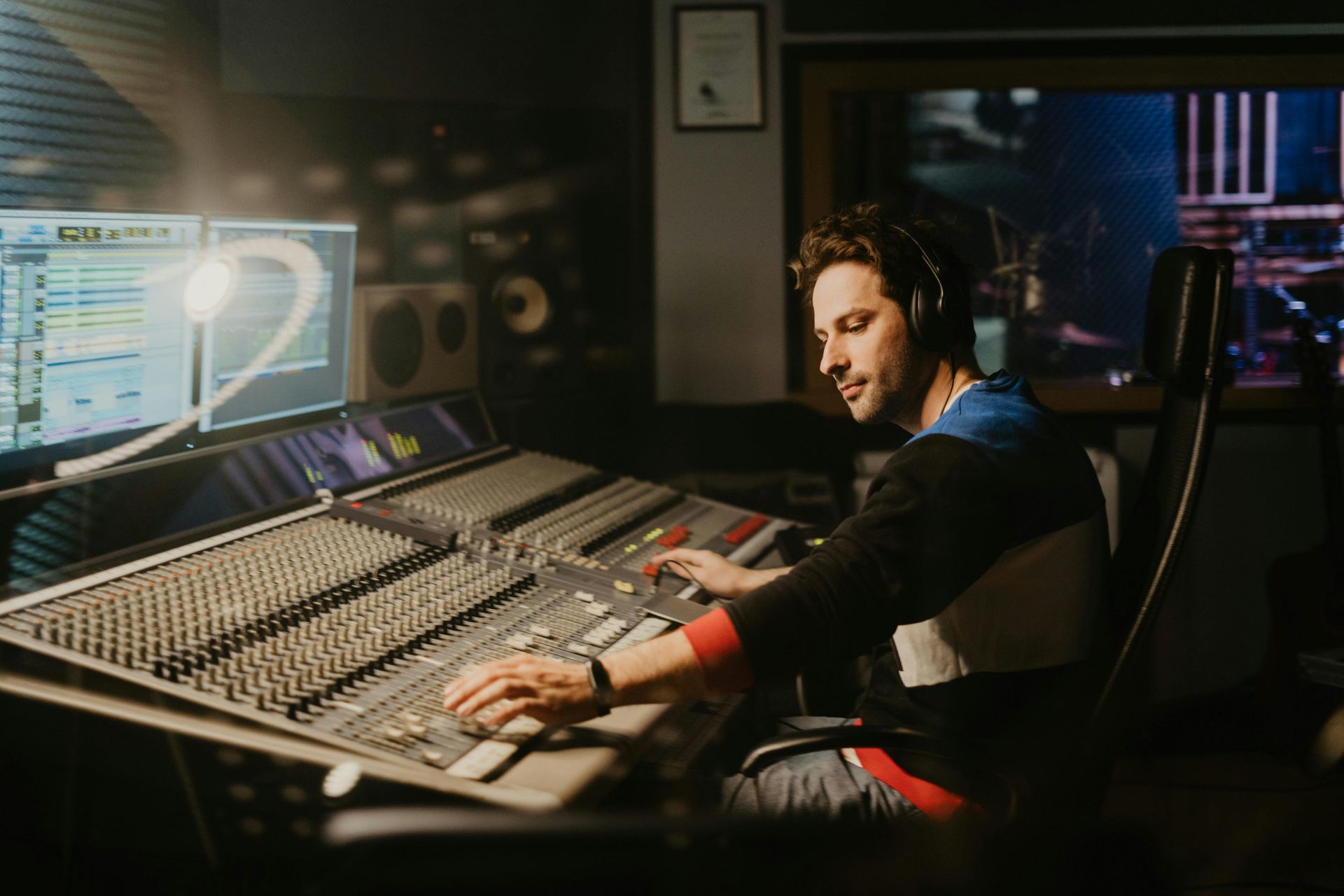 gaming music recording studio build