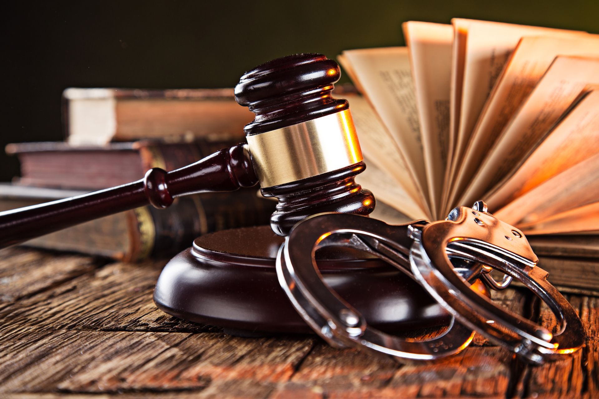 Gavel and Handcuffs