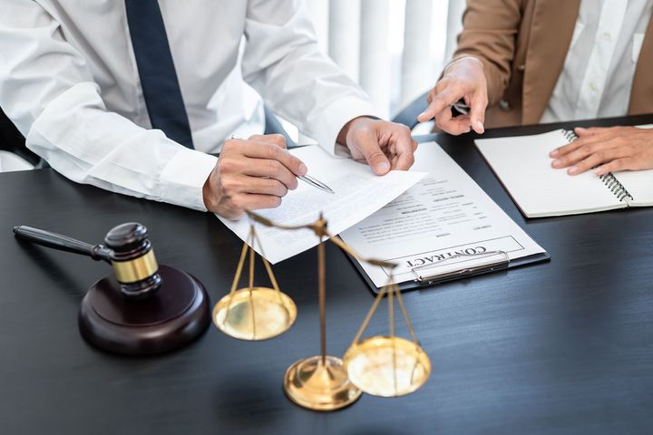 Attorney Discussing About the Contract