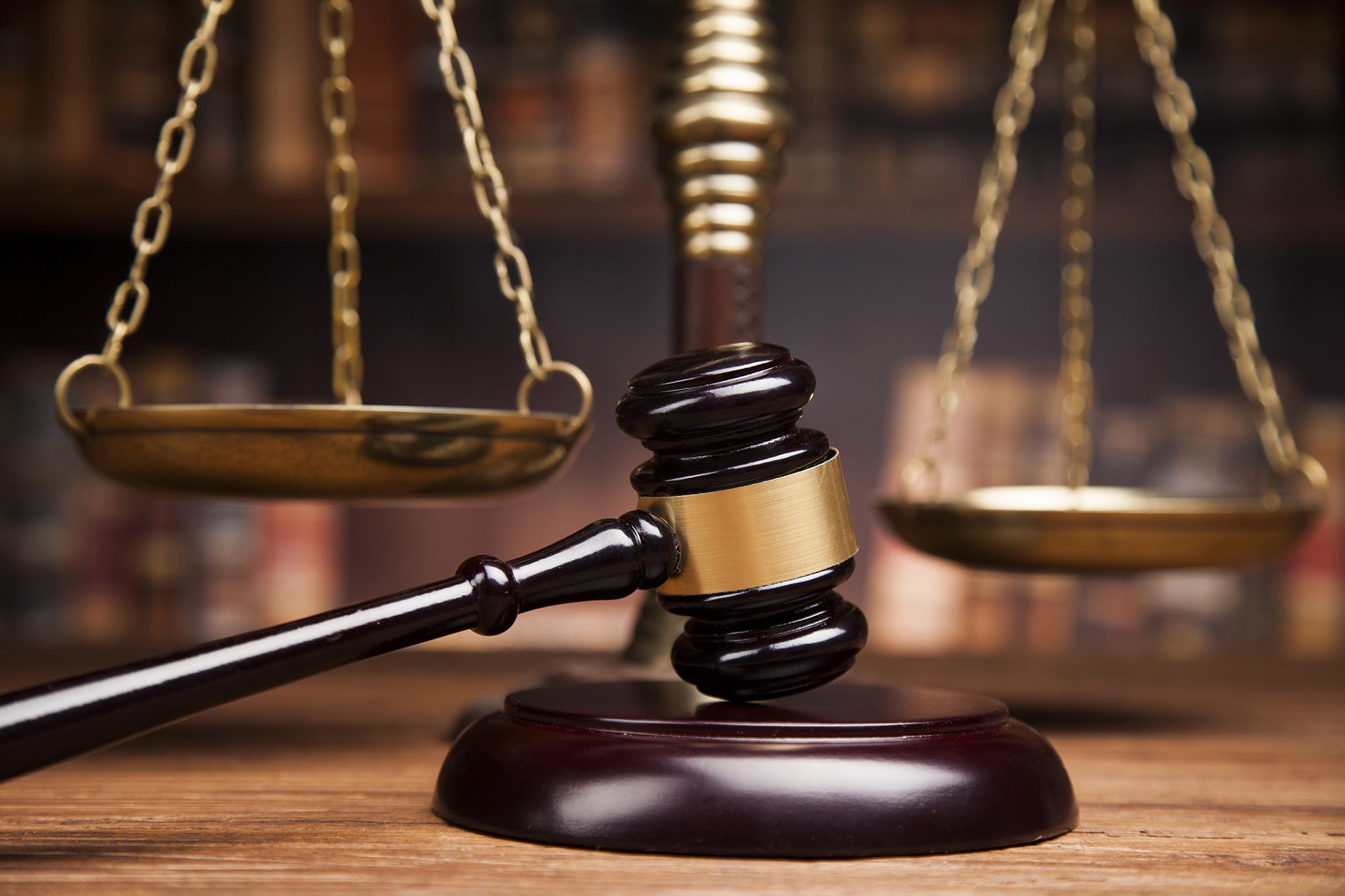 Gavel and Justice Scale