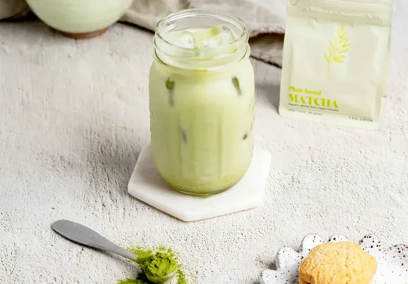 Công thức Matcha Frappuccino thuần chay Tea Drop