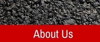 Black asphalt background with a red bar saying