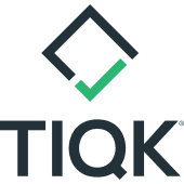 A tick logo with a green check mark in a diamond.