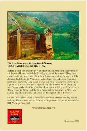 back cover of booklet