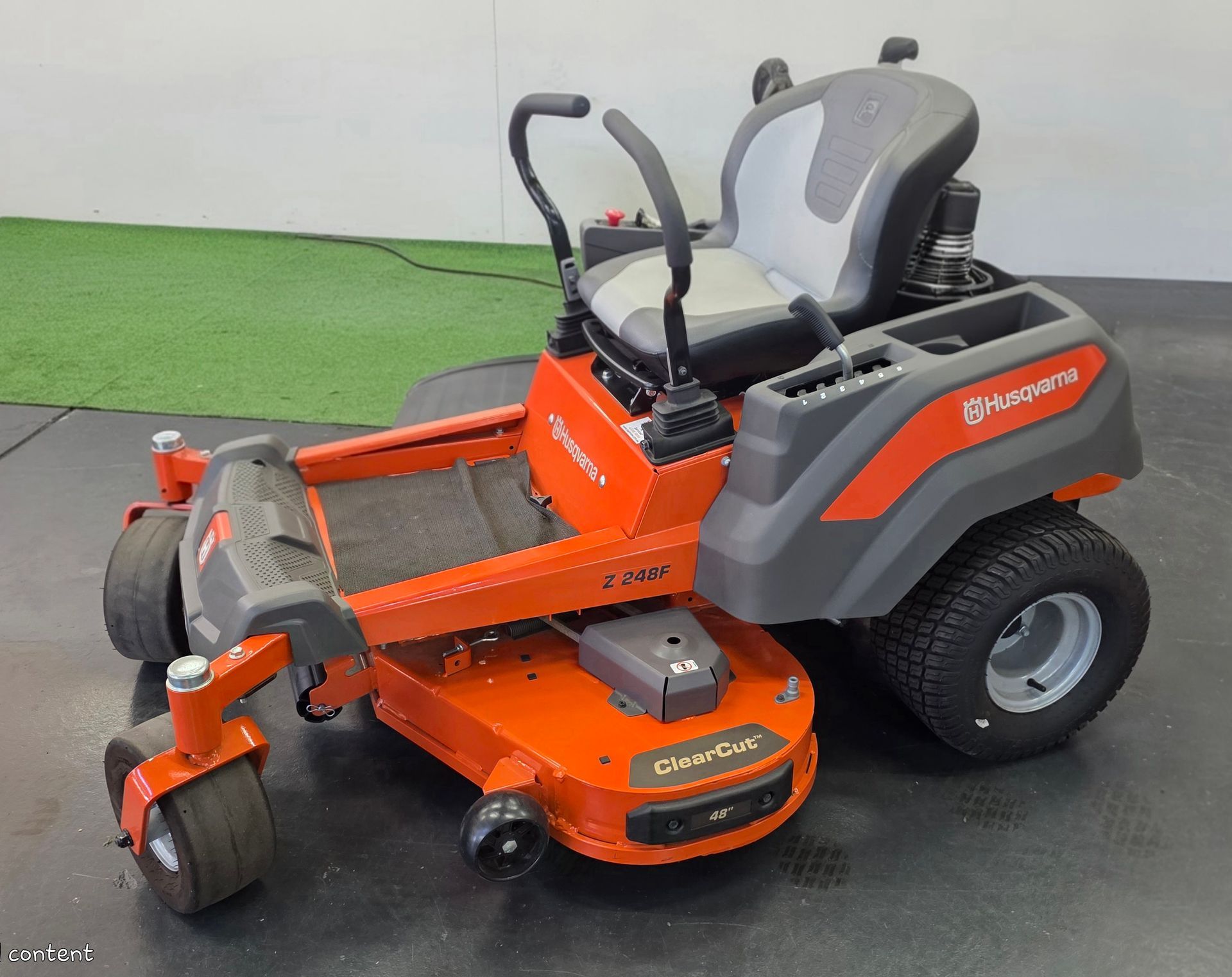 Blue Golf Cart With Tan Seats — Lift It Equipment in Tuggerah, NSW