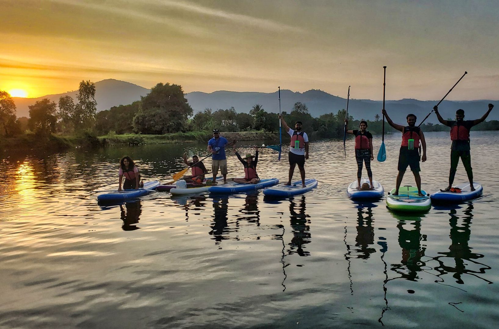 Stand up paddle board Tonle sap