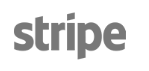 Et sort/hvidt logo til stribe på en hvid baggrund.