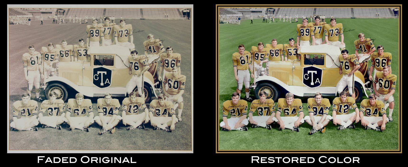 example of restored photo