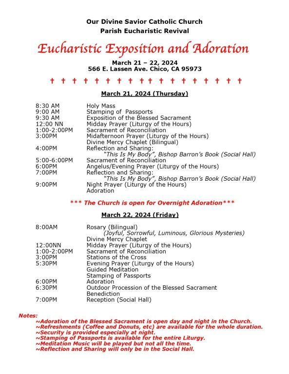 Schedule