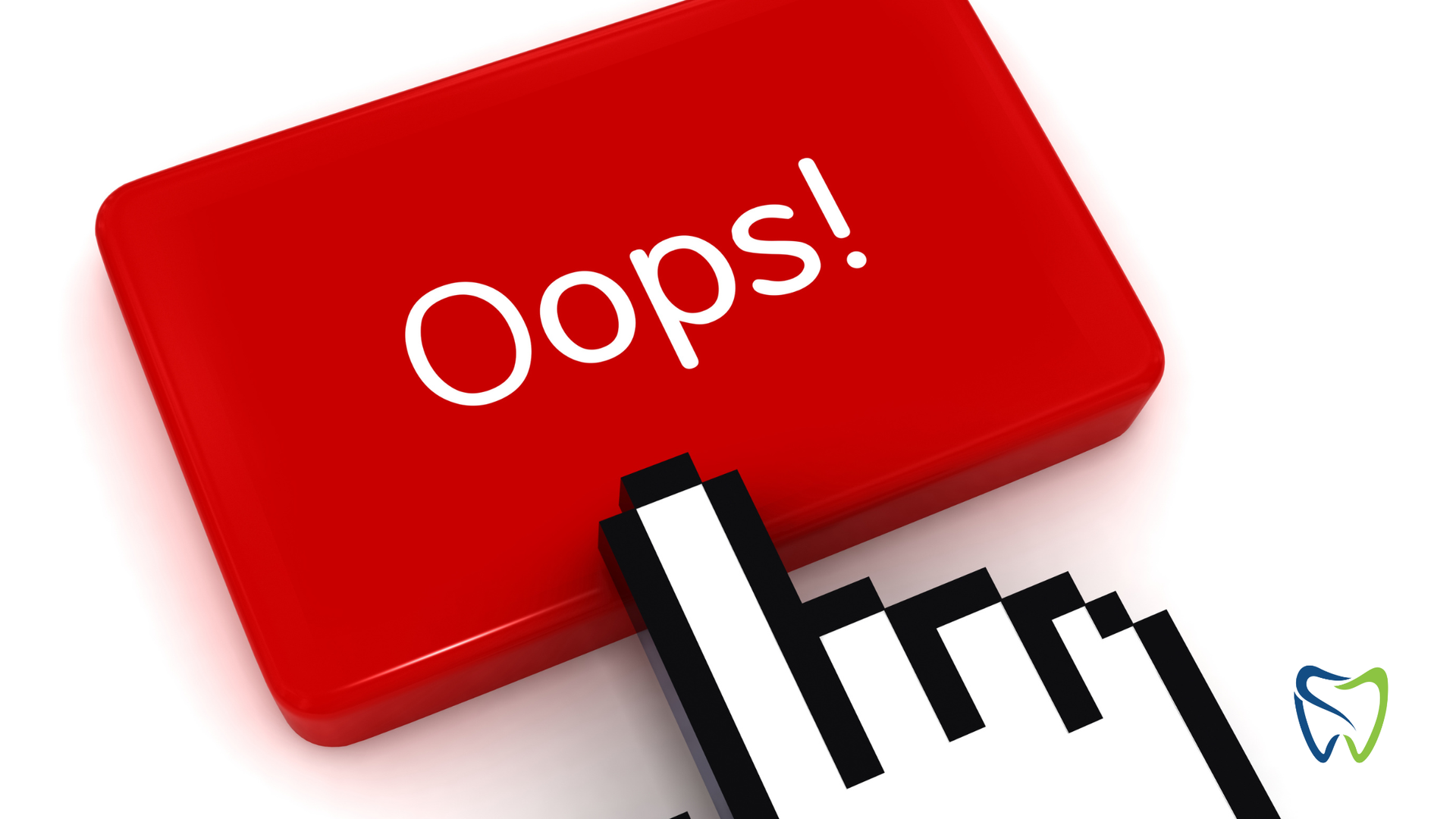 Red button with
