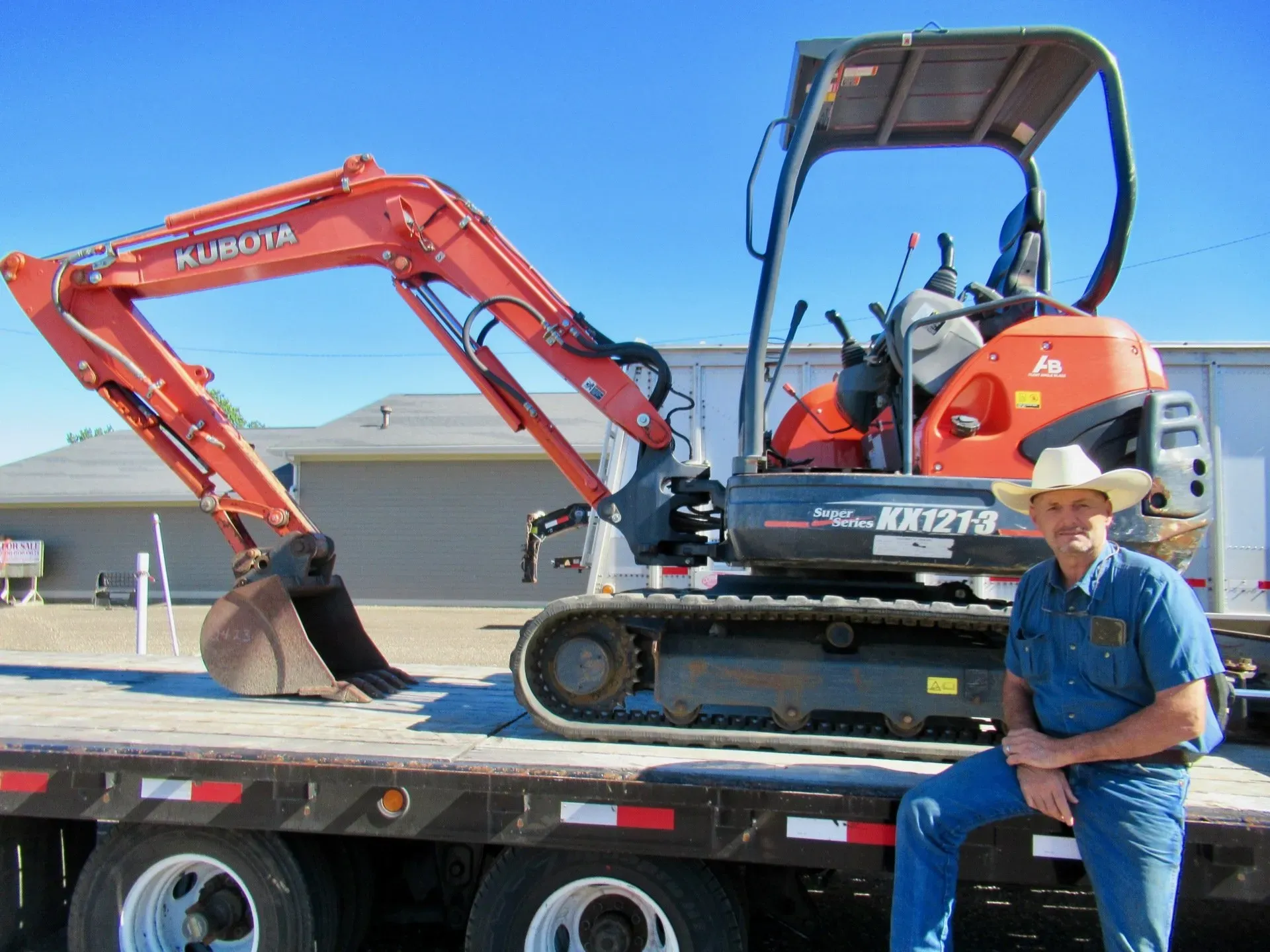 Heavy Equipment With Client | Viroqua, WI | Bruce Hill, LLC