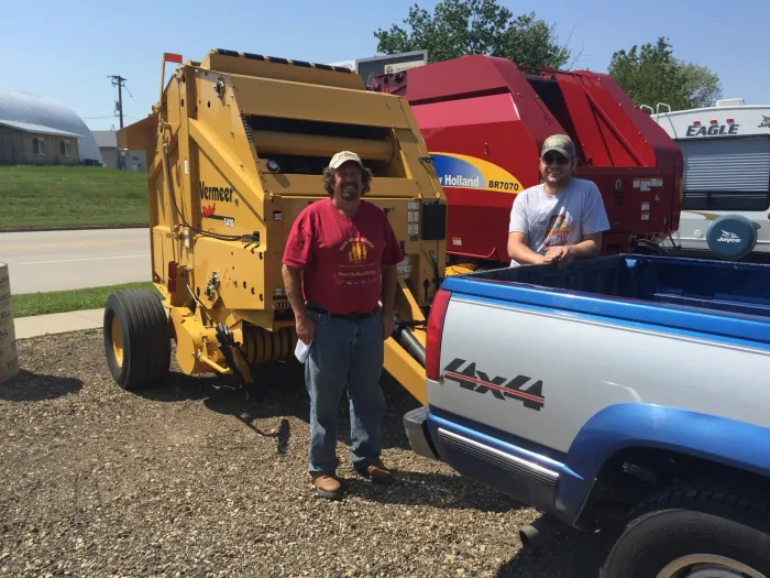 Client With Four By Four | Viroqua, WI | Bruce Hill, LLC