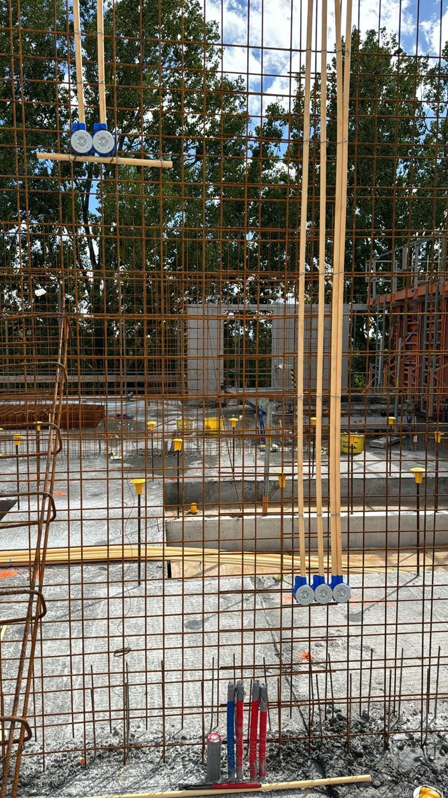 Electrical Install at Open space